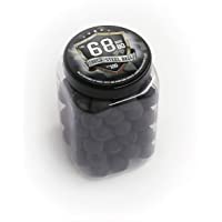 Los mejores  - SSR 100 x Bolas Acero de Gomma Maciza Ram Paintball Rubberballs HDS SG 68 T4E .68 Calibre Rubber Balls Paintballs…